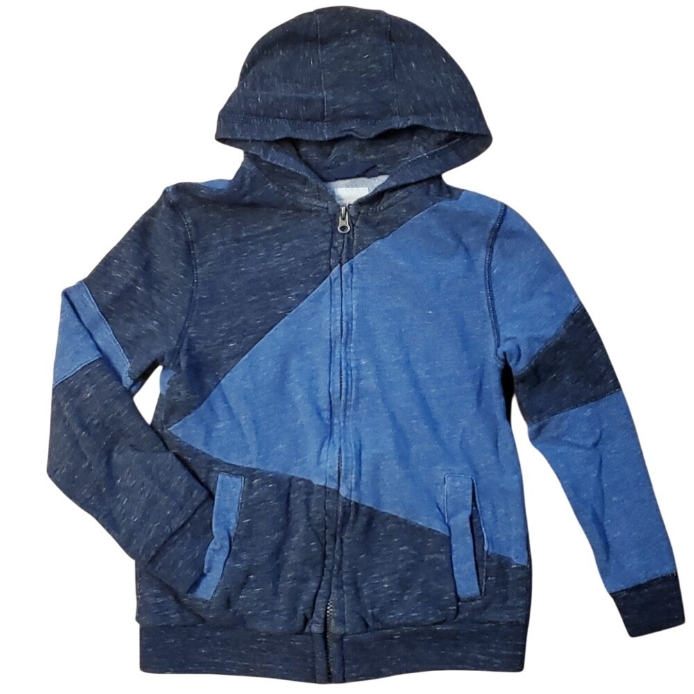 Cat & Jack Boys Blue Lightweight‎ Zip Jacket Size 8-10